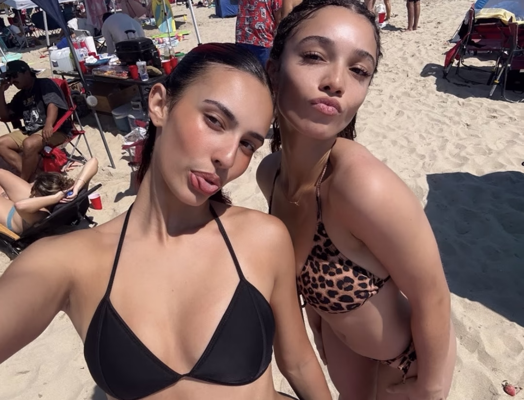 Fourth with the bestie ❤️💙🤍❤️‍🔥