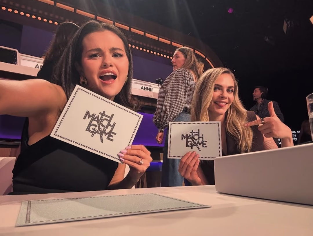 NBC’s Match Game featuring… 🤭🤭🤭 We had a blast! Thank you NBC!! #gameshow #television #show #model #actress