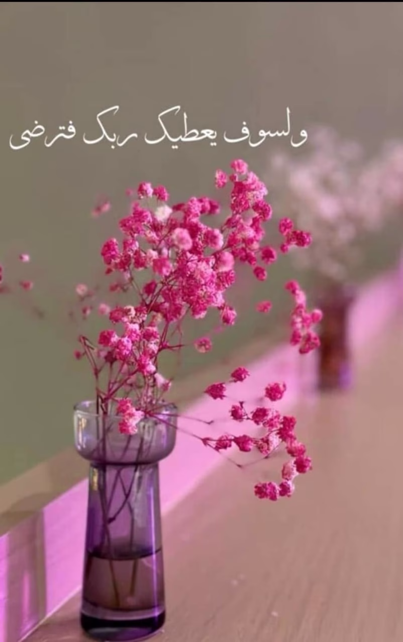 دائمًا ما أشعرُ بالطمأنينةِ في أمانِيَّ،
فعندما أرفعُ يديَّ بالدعاء، لا يخطرُ ببالي عدمُ استجابتِه،
بل يسكنني يقينٌ بأن الله سيقبل.
ولديَّ دومًا نظرةٌ إلى مستقبلي أنه جميل؛
لأني دعوتُ الله، واستودعتُه أمري، وتوكلتُ عليه.
لا أُحدِّد بدقةٍ ما أريد، إنما أسأله من خيره، فهو الأعلمُ بي.