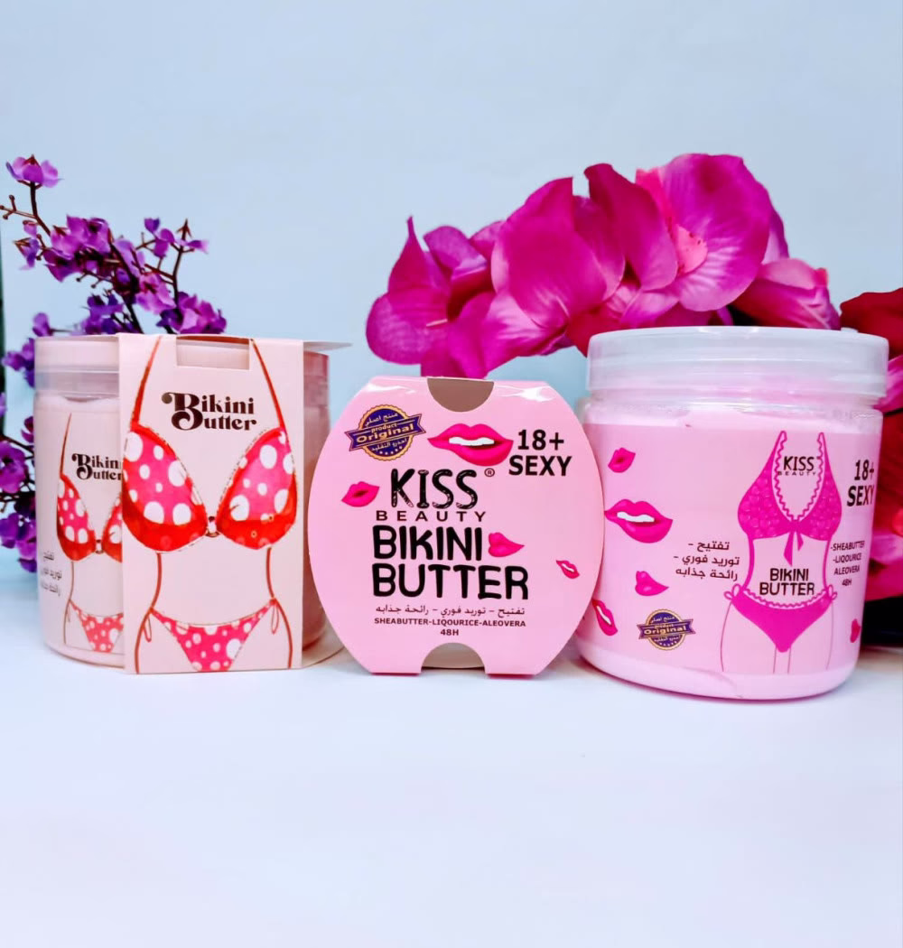 *بكج  BIKINI BUTTER
 للعناية بالجسم والمناطق الحساسة (+18)* 🫦

✨ *مبيض ومورد BIKINI BUTTER*💋
* يستخدم للمناطق الحساسة لتفتيح لون البشرة وجعلها أكثر إشراقاً 🩷
* ملمس حريري ونعومة لا تقاوم🩷
* توريد فوري جذاب 💞
*  ترطيب عميق برائحة جذابة🩷

✨ *لوشن مرطب BIKINI BUTTER*💝
* يستخدم لجميع مناطق الجسم💞
* ترطيب عميق وملمس حريري  💝
* يمنح نعومة ورائحة منعشة❤️‍🔥

*سعر البكج : 12 د.أ*  والتوصيل مجاني

  N.Y

#لطلب_المنتج_او_الاستفسار_عنه
#ارجوا_مراسلتنا_على_رسائل_الصفحه