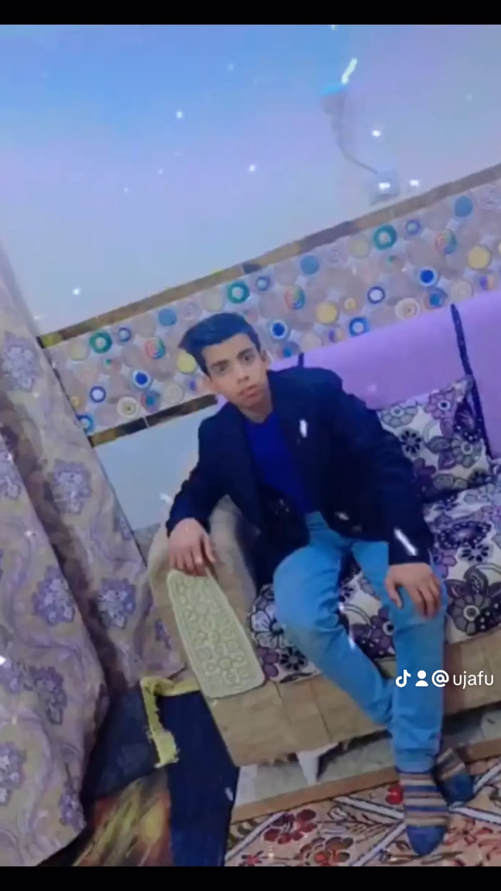 A frame from this post
