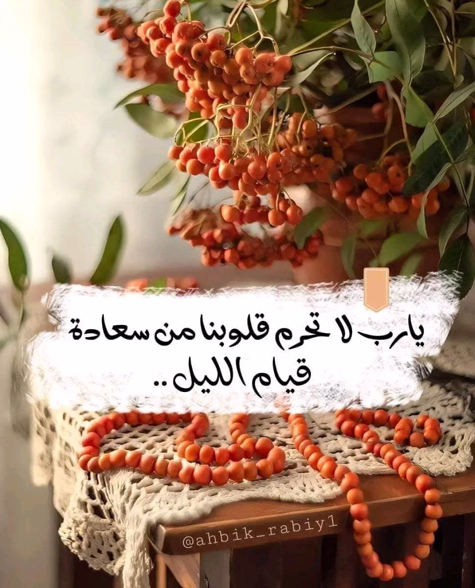 "اللهم أننا نستودعك سنة سمضي من عمرنا،أن تغفرها لنا وترحمنا وتعفو عنا،وتبارك لنا في أيامنا القادمة ،وتصلح نفوسنا ،وتيسر أمورنا،وتحقق أحلامنا،ربي أكتب لنا في السنة القادمة فرحة تغير بها مجرى حياتنا للأفضل،لديننا ودنيانا .."🤲🤍