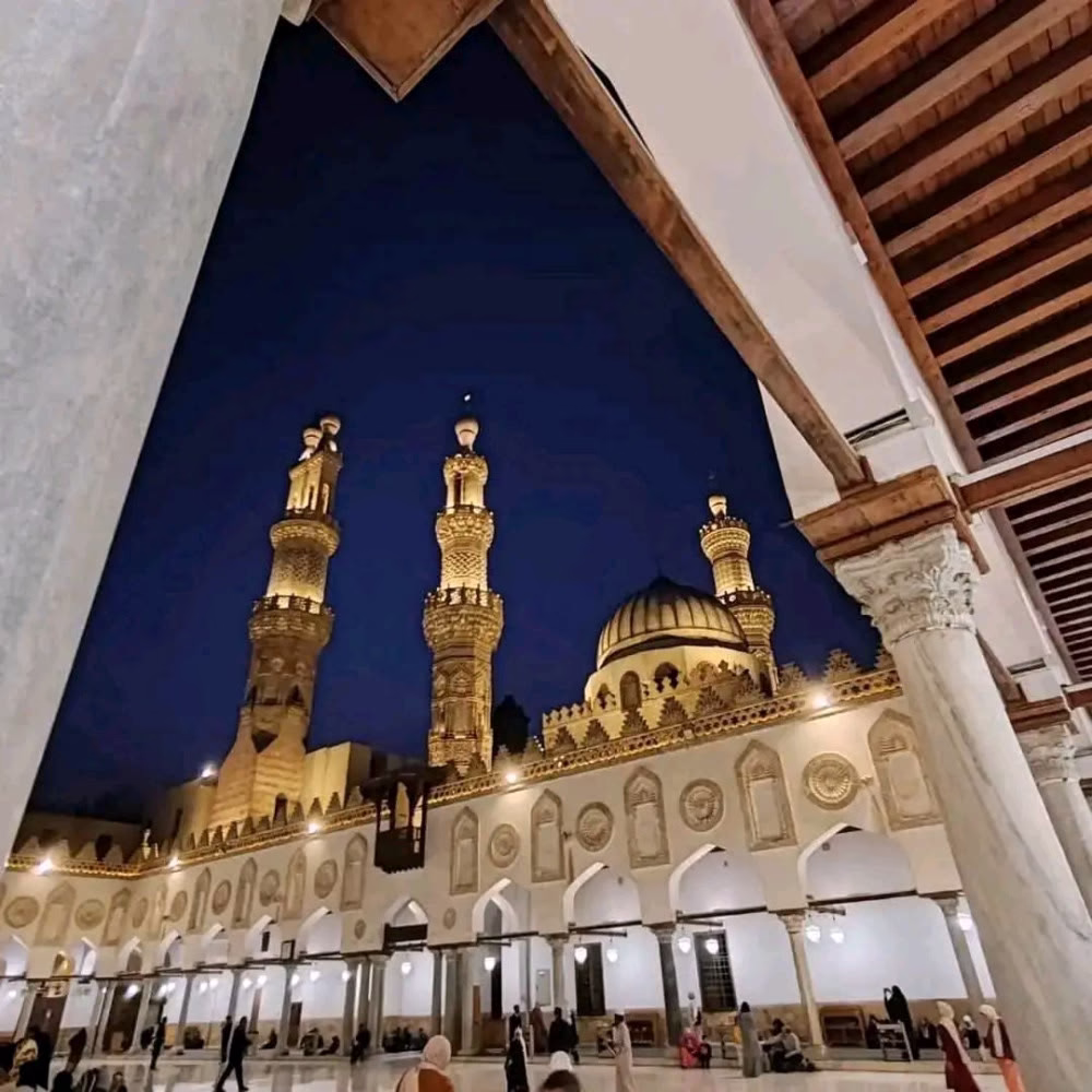 جامع الأزهر بعد صلاة المغرب♥️♥️♥️♥️🌙