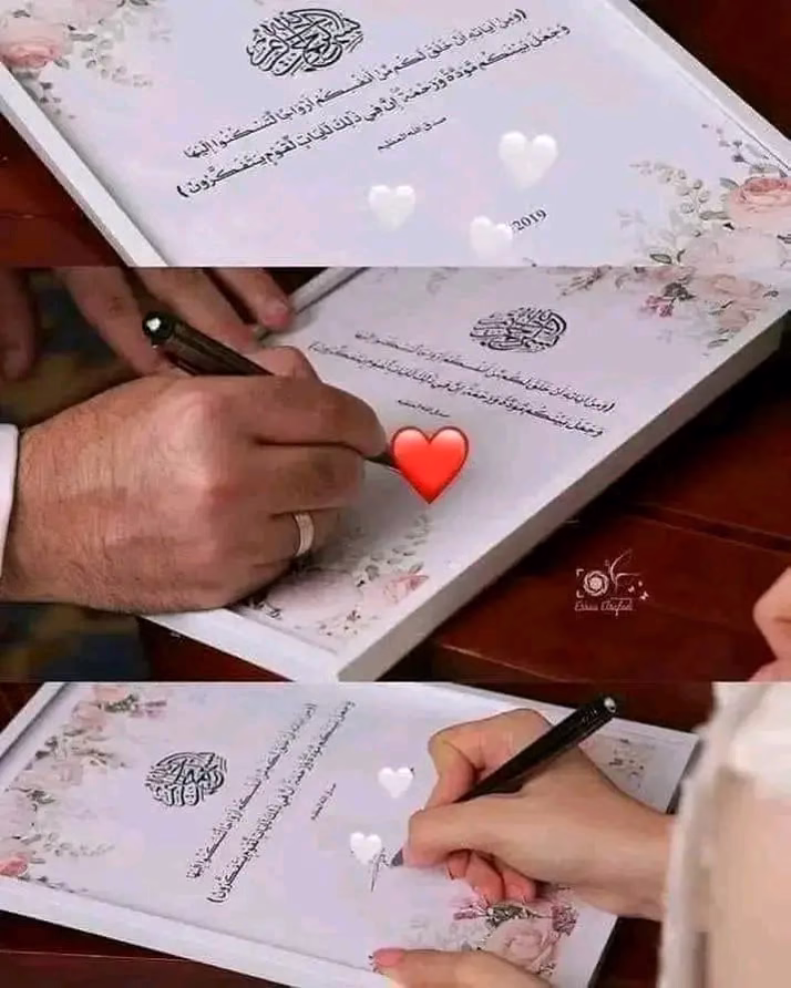 ذكري اجمل يوم مر ف حياتي ♥️
 ذكرى كتب كتابنا♥️
18/11/2019/2020🫶
يوم بأيام العُمر كُلها ..
في ذلك اليوم أنستُ بك زوجاً وصاحباً بقلب آمنٍ مُطمئن الحمدُلله اللطيف الجبّار المُتفضل علينا بالِنعَم
 كُنا غريبَين ، وفي ذلك اليوم التقينا وأصبحنا كالروح الواحدة♥️♥️✨
سأظلّ أذكر هذا اليوم لكل من أحببته ، لأعلمهم كيف أن الله عزوجل رحيمٌ لطيفٌ بعباده ، وكيف يمنحُ الله السعادة والبركة فى أقل الأشياء وأبسطها 🥹♥️
وكيف يُيّسر ربنا الرحيم مقادير الأمور ولو لم نري هذا مرأى العين ، وكيف يُهيئ الأسباب جميعها لأجل عبدٍ ناجاه فى الظُلُمات يرجوا حلاله ويسعي له ولو كانت كل الطُرق والظروف غير ممكنة :")
 كل عام وأنت دائما مأمني ♥️
كل عام وأنت السعادة لقلبي 🥰
وربنا م يحرمني من وجودك جمبي ابدا وتفضل سندي ومسندي واتكائي ♥️
