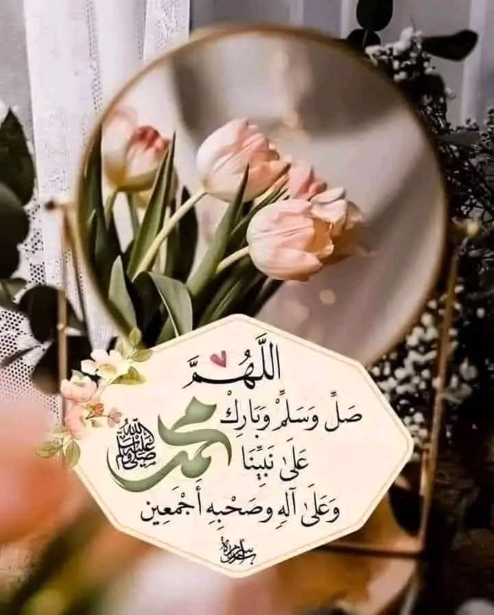يَا مَن تُحبُّ مُحَمَّداً 
وَتُريدُهُ لكَ شَافعاً يومَ الخلائقُ تُحشرُ 
صٓلِّ عَليهِ وآلهِ 
فَلَا رُبَّمَا تُحظَى بِسُقيَا مِن يَديهِ وتظفرُ 
وَتنالُ قُرباً منهُ عندَ لِقائهِ 
ووَإلى جَمالٍ مِن حبيبكَ تنظرُ
🧡🍂