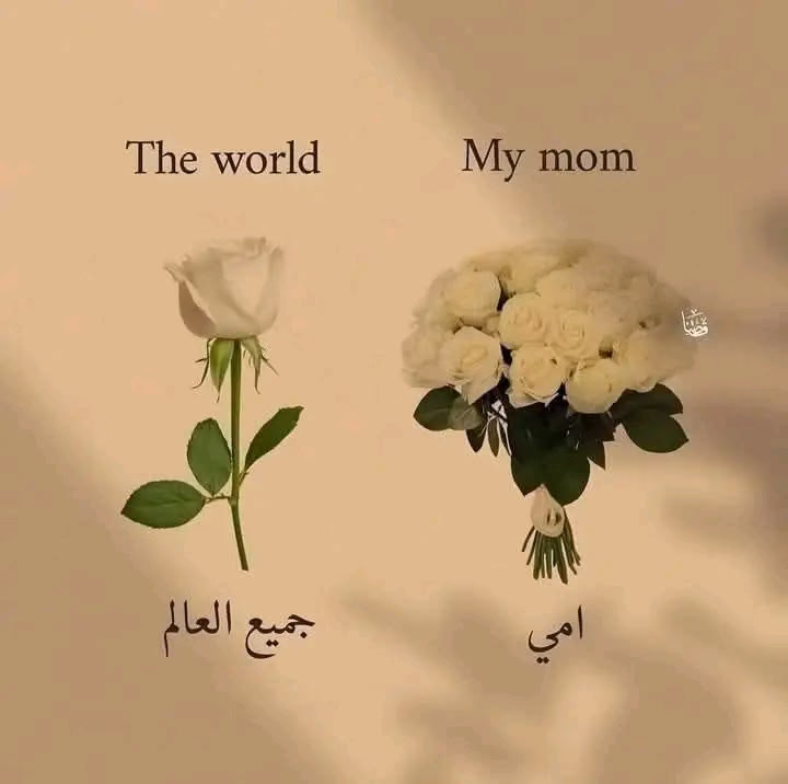 امي ❤️👑
ست الناس و تا الراس ❤️❤️👑
كل سنة وانتى طيبة يا روح القلب و ضي العين 
كل سنه وانتي وسطنا و معانا يارب 
كل سنه وانتي بتعلي فينا و تخلينا احسن من السنه اللي قبلها
كل سنة وانتي بتعملي فينا و تخلينا احسن من اي حد 
كل سنة وانتى طيبة يا ست الناس و عقبال يا رب ما نرد ليكي حاجه من اللي بتعمليها و نفرح قلبك يارب ❤️❤️