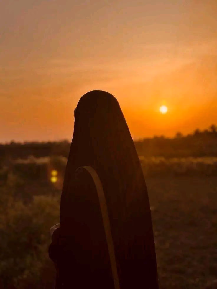 النقاب إن كان فرضا ... فقد نجونا 

وإن كان سنة ... فقد غنمنا

وإن كان عفة ... فقد سُتِرنا

وإن كان فضلاً ... فلسنا في غنى عن فضل الله "

اللهم استرنا بسترك الجميل ، اللهم الثبات حتى الممات 🤍.『ツ』❥